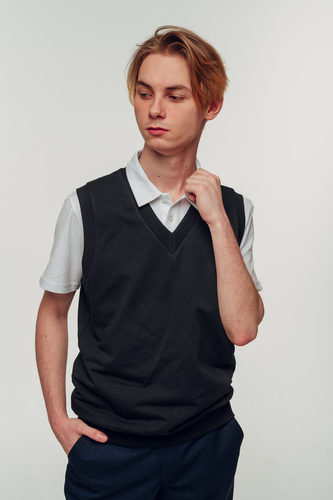 Жилет футер классика мальчик GF001