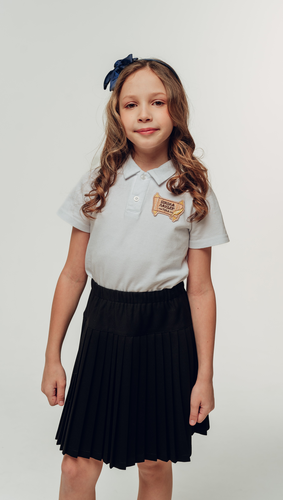 Юбка плиссе чёрный UP003