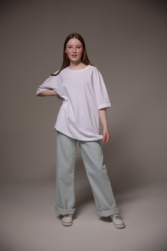 Футболка оверсайз F001