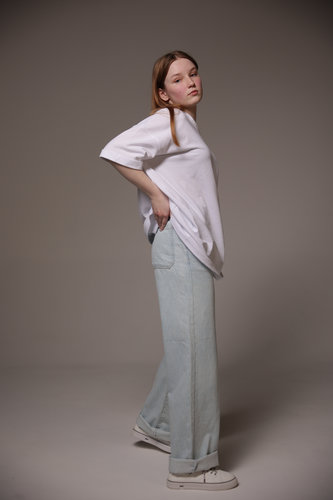 Футболка оверсайз F001