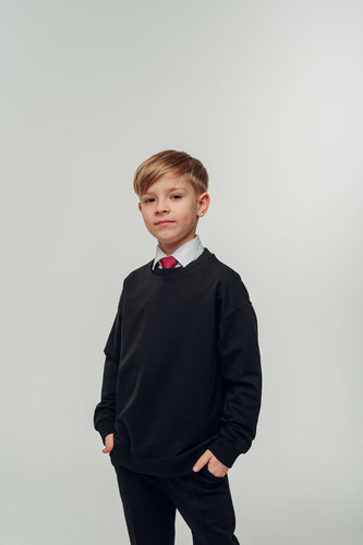 Свитшот синий мальчик SV002